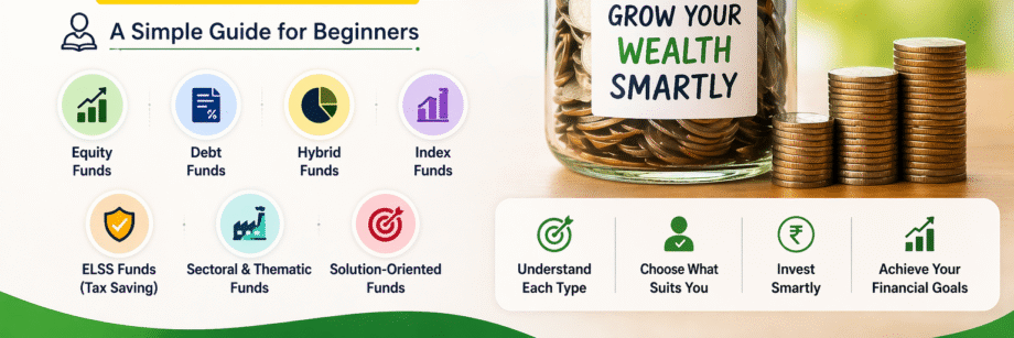 Types of Mutual Funds in India, I prefer & Why