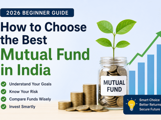 How to Choose the Best Mutual Fund in India (Beginner Guide 2026)