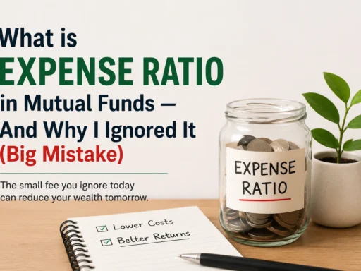 What is Expense Ratio in Mutual Funds – And Why I Ignored It (Big Mistake)