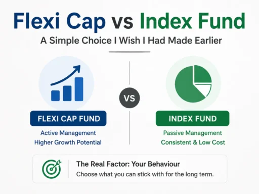 Flexi Cap vs Index Fund — A Simple Choice I Wish I Had Made Earlier